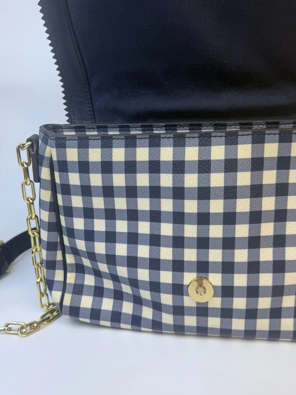 Tory Burch • Kerrington Gingham Crossbody with Matching Wallet
